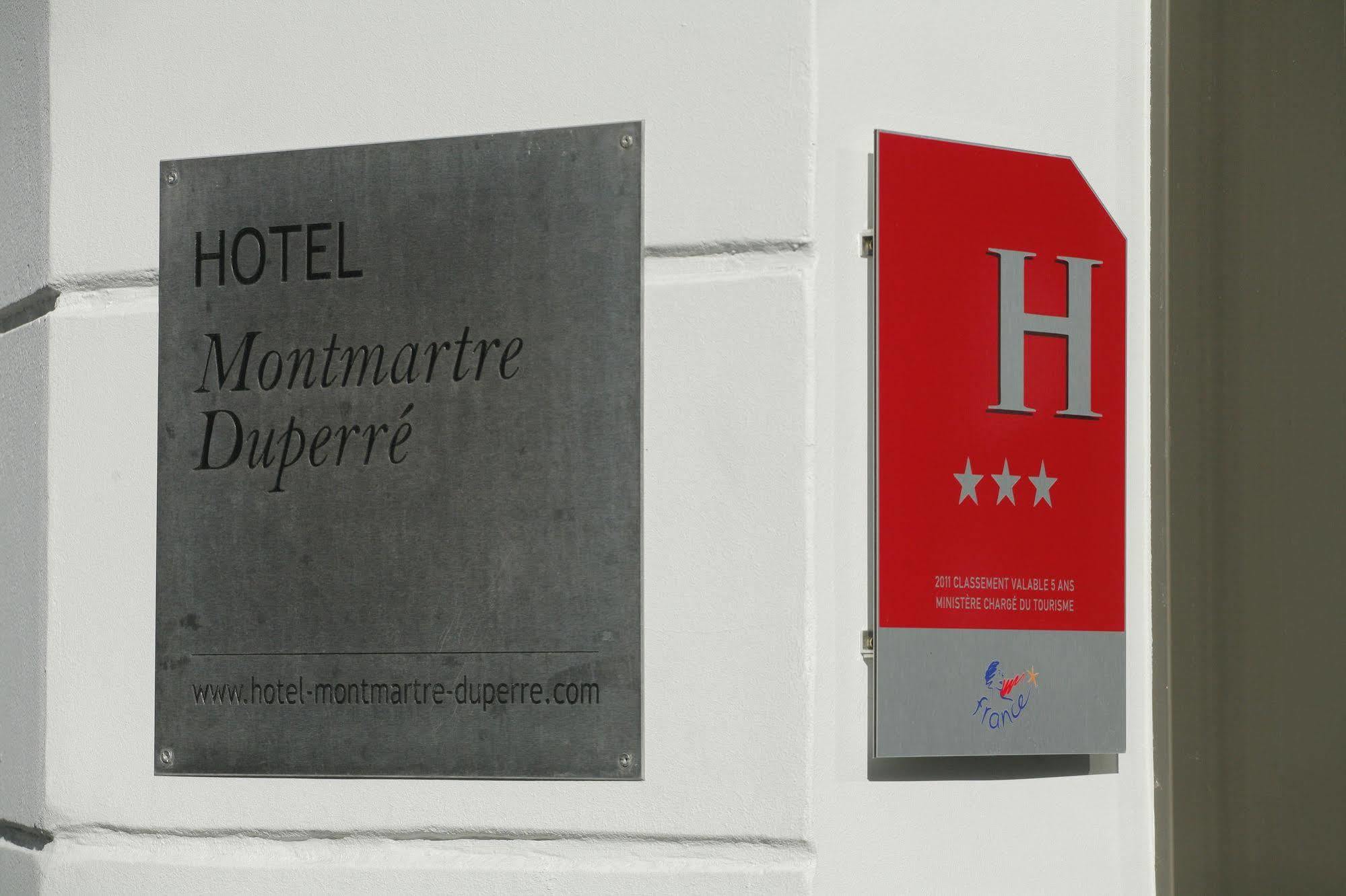 Libertel Montmartre Opera Hotell Paris Exteriör bild